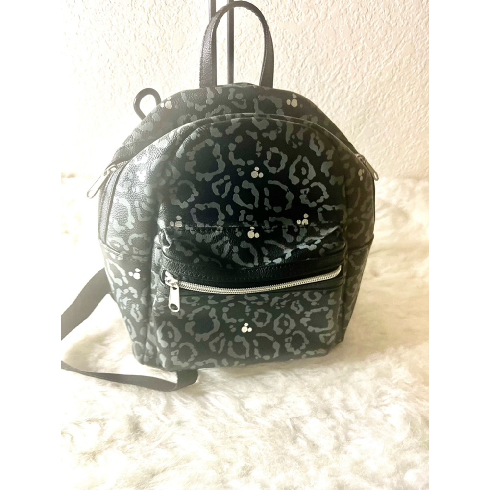 Disney Parks Animal Kingdom Leopard print mini backpack